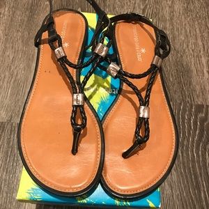 Black sandals